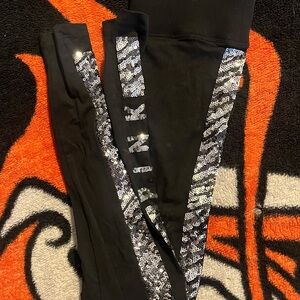 Victoria's Secret PINK Bling Yoga Leggings